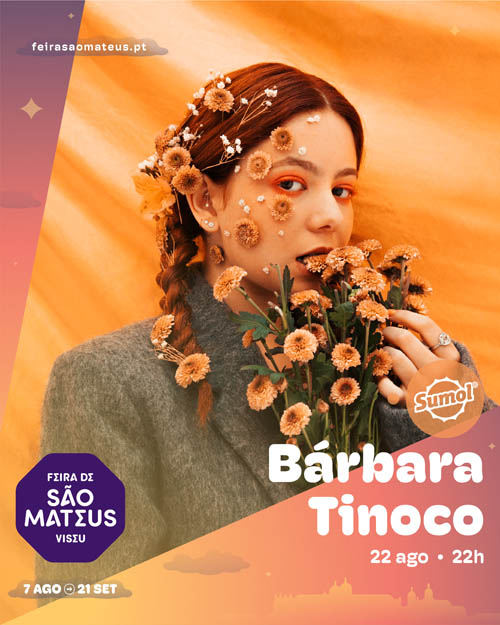 Bárbara Tinoco em Viseu a 22 de Agosto