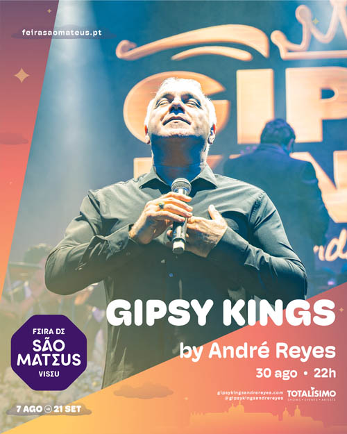 Gipsy Kings em Viseu a 30 de Agosto