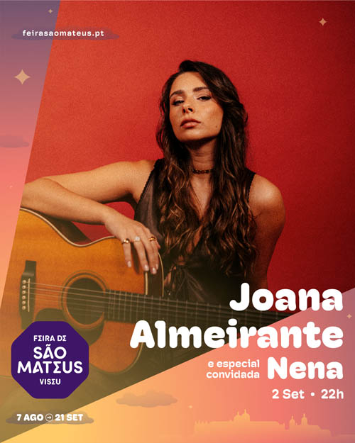 Joana Almeirante em Viseu a 2 de Setembro