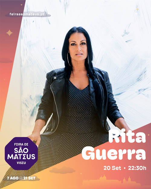 Rita Guerra em Viseu a 20 de Setembro
