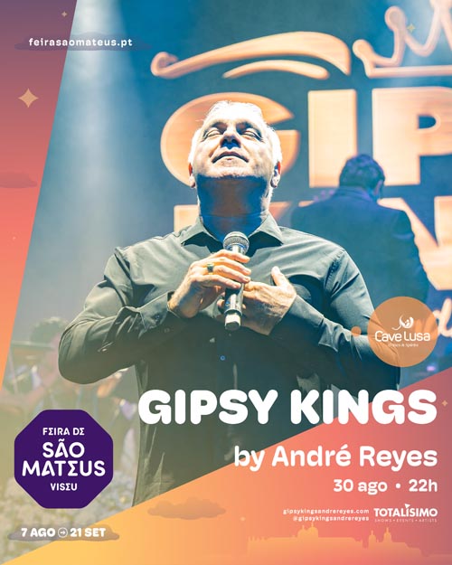 Gipsy Kings em Viseu a 30 de Agosto