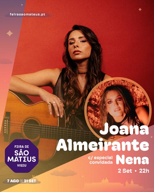 Joana Almeirante em Viseu a 2 de Setembro