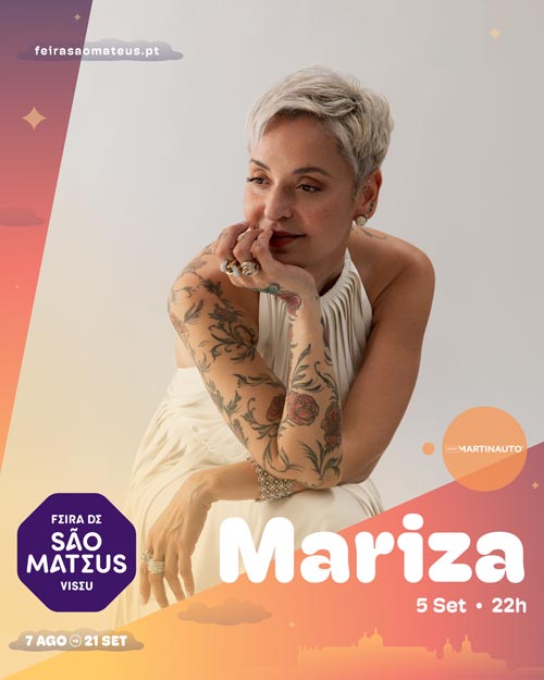 Mariza em Viseu a 5 de Setembro