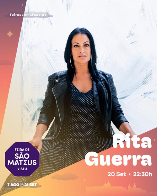 Rita Guerra em Viseu a 20 de Setembro
